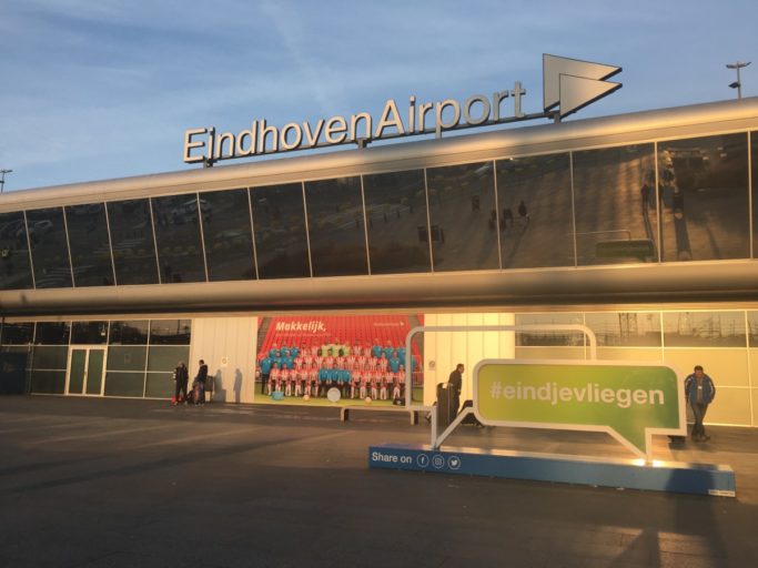 De terminal van Eindhoven Airport (Bron: Eindhoven Airport)