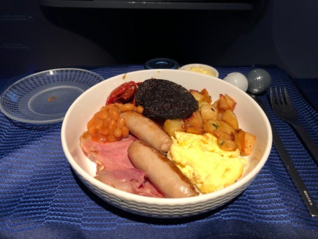 hoofdgerecht, united airlines, business class