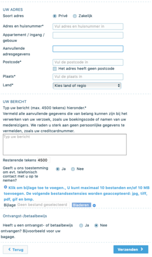 Indienen klacht of aanvragen compensatie bij KLM, hoe werkt dat?