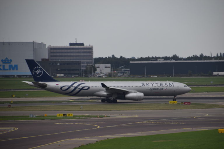 Welke toestellen vliegen er rond met een SkyTeam Livery?