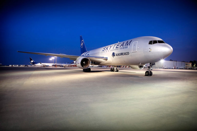 Welke toestellen vliegen er rond met een SkyTeam Livery?