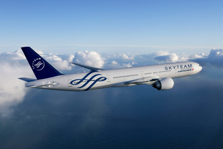 Welke toestellen vliegen er rond met een SkyTeam Livery?