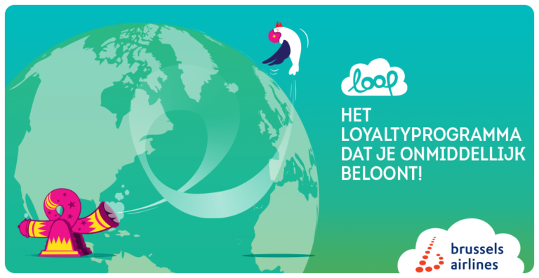 Brussels Airlines past Frequent Flyerprogramma Loop aan