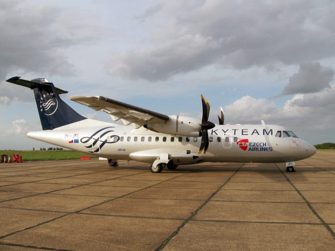 Welke toestellen vliegen er rond met een SkyTeam Livery?