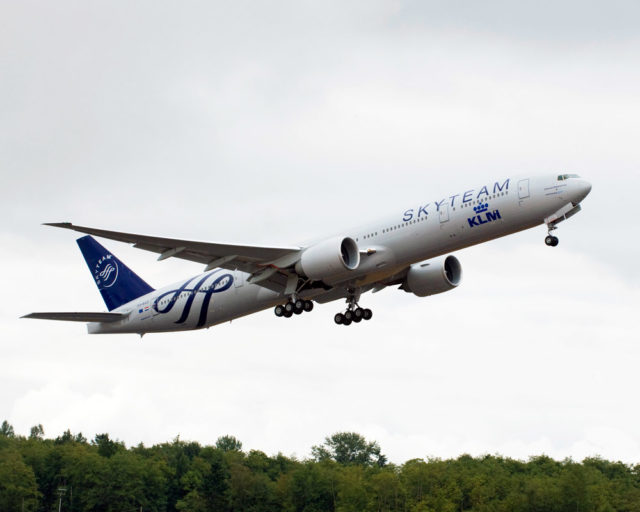 Welke toestellen vliegen er rond met een SkyTeam Livery?