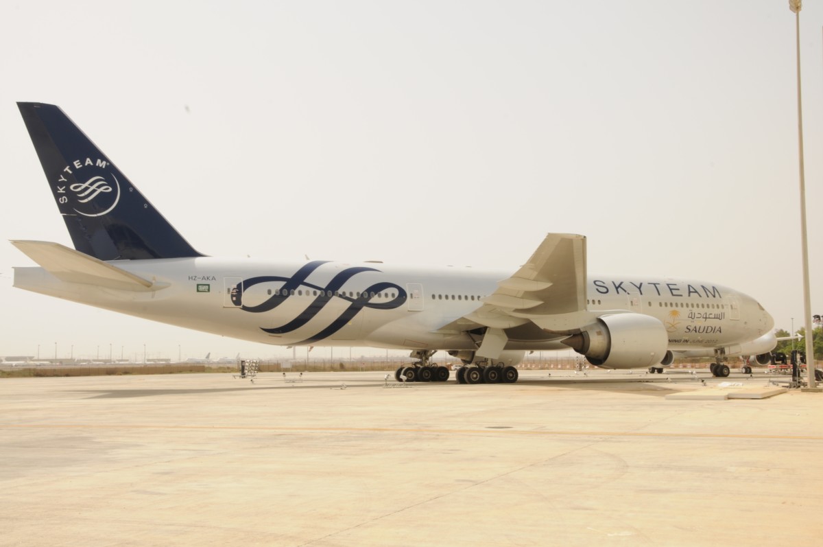 Welke toestellen vliegen er rond met een SkyTeam Livery?