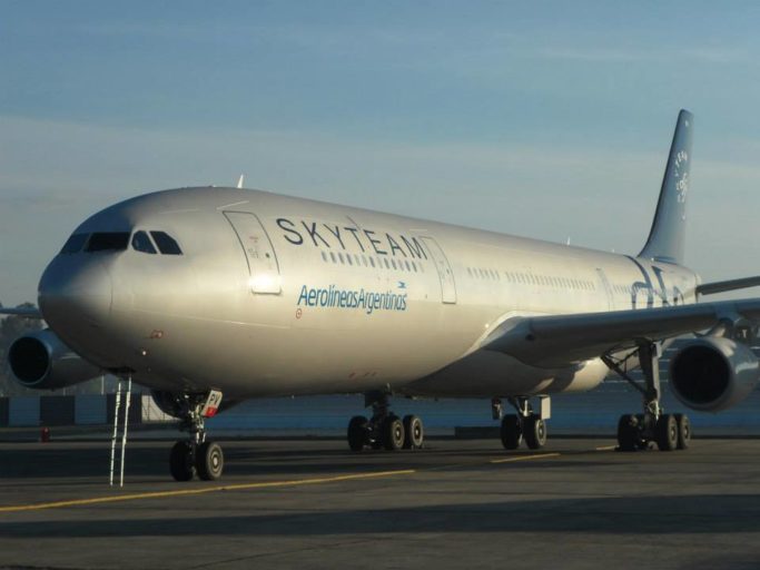 Welke toestellen vliegen er rond met een SkyTeam Livery?