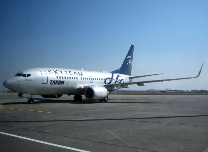 Welke toestellen vliegen er rond met een SkyTeam Livery?