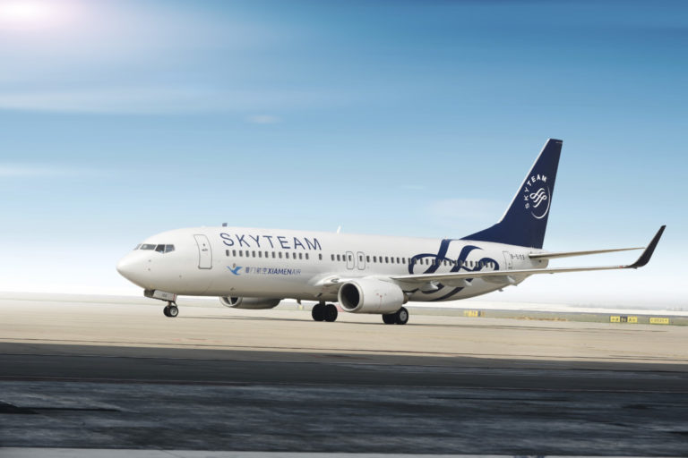 Welke toestellen vliegen er rond met een SkyTeam Livery?