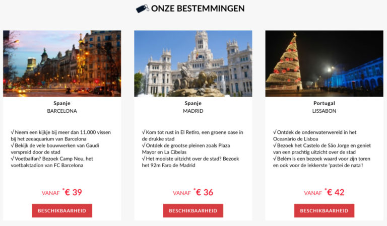 Een selectie van aanbiedingen in Spanje en Portugal (Bron: AccorHotels)