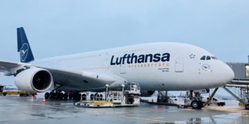 Lufthansa Ontvang A380 Met Nieuwe Livery