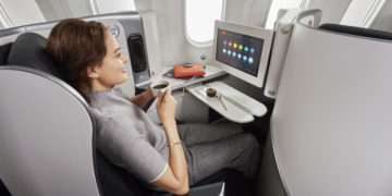 De Business Class cabine van Air France (Bron: Air France)