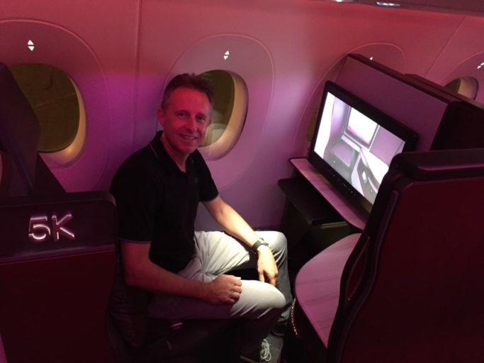 Qatar Airways QSuite A350-1000