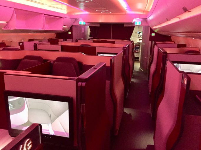 Qatar Airways QSuite A350-1000