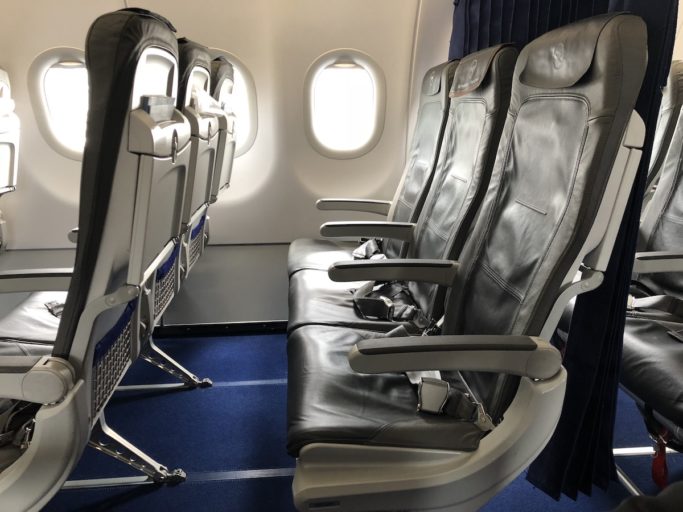 Lufthansa Business class op de A320