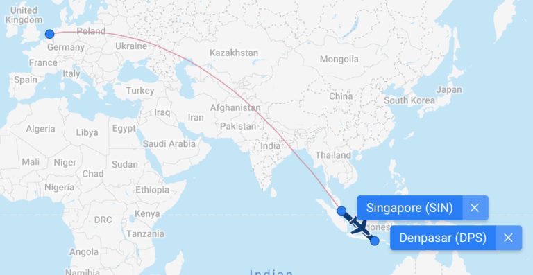 Welke Fifth Freedom Flights heeft KLM?