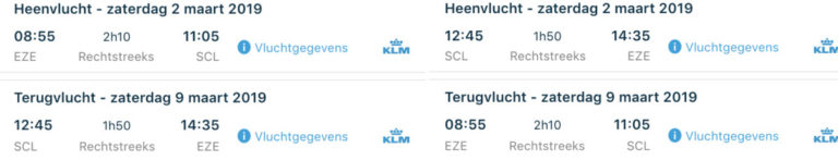 Welke Fifth Freedom Flights heeft KLM?