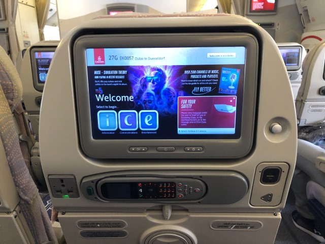 Emirates Economy Class