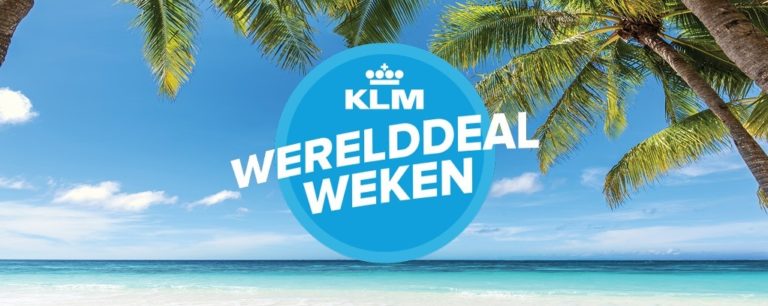 Leuke kortingen tijdens KLM Werelddeal Weken