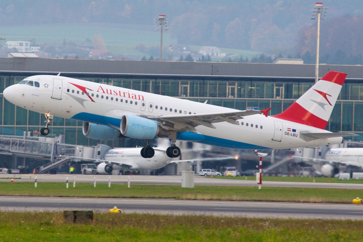 A320-200 van Austrian Airlines (Bron: Lufthansa)