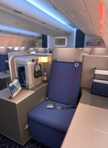 Brussels Airlines business class 3