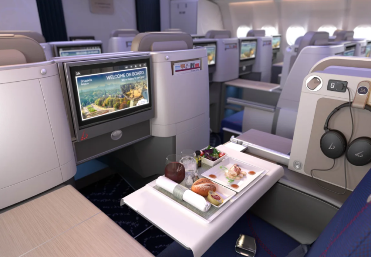 Brussels Airlines business class