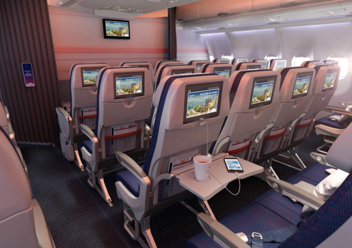 Brussels Airlines nieuwe economy class