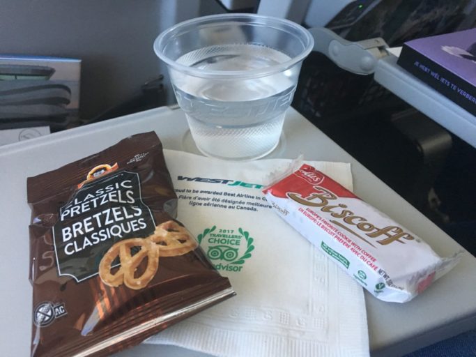 Review Westjet Economy Class - Edmonton naar Vancouver