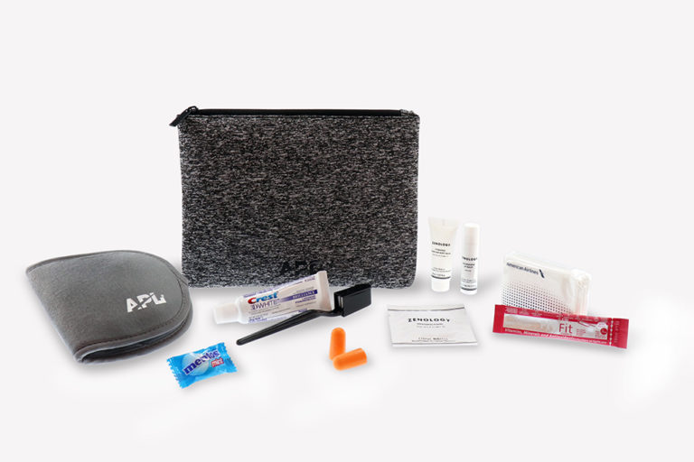 Vernieuwde amenity kits bij American Airlines