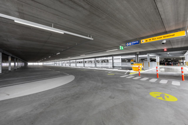 Het nieuwe gedeelte van P3 Lang Parkeren (Bron: Schiphol)