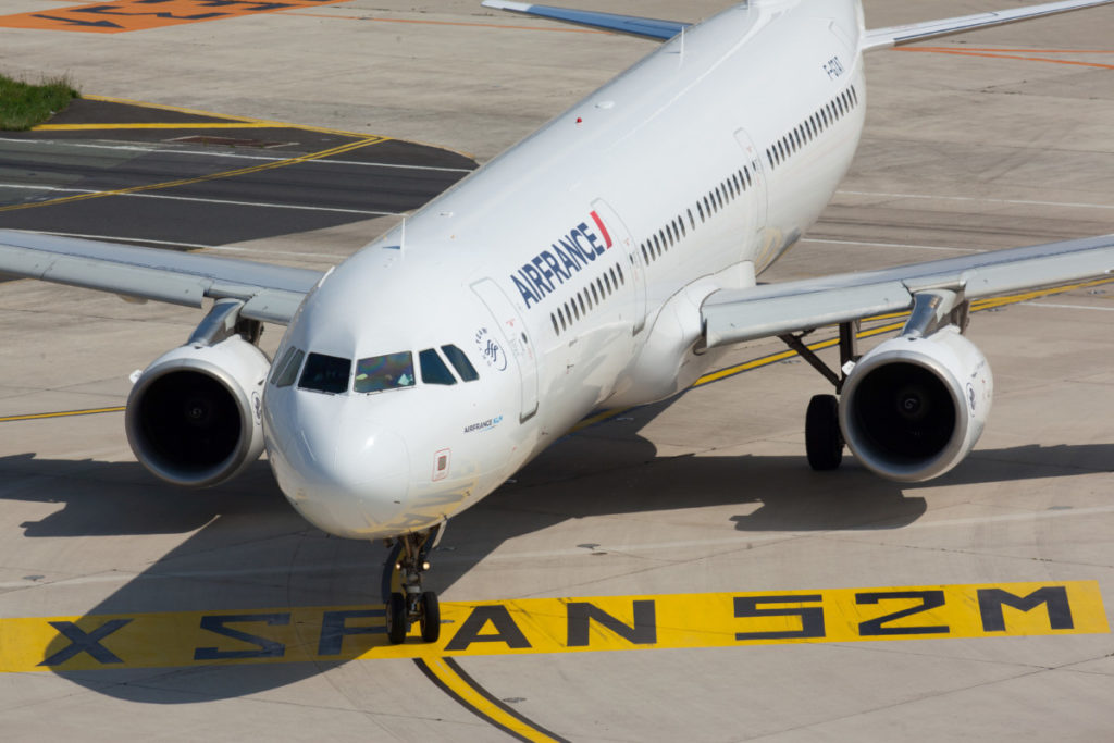 Airbus A321 van Air France op de luchthaven (Bron: Air France)