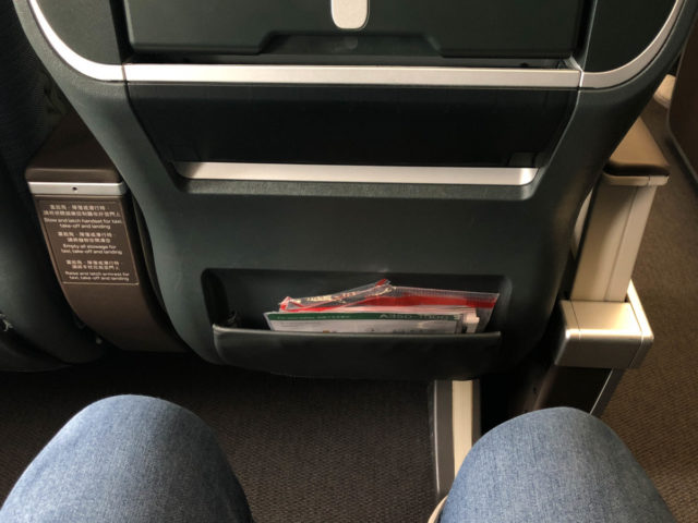 Cathay Pacific Premium Economy Class A350-1000 Amsterdam Hong Kong