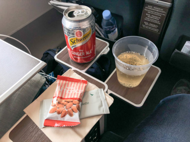 Cathay Pacific Premium Economy Class A350-1000 Amsterdam Hong Kong