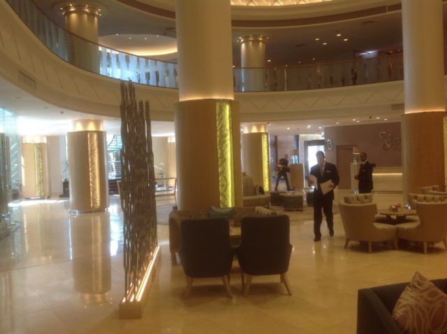 lobby, hilton, durban