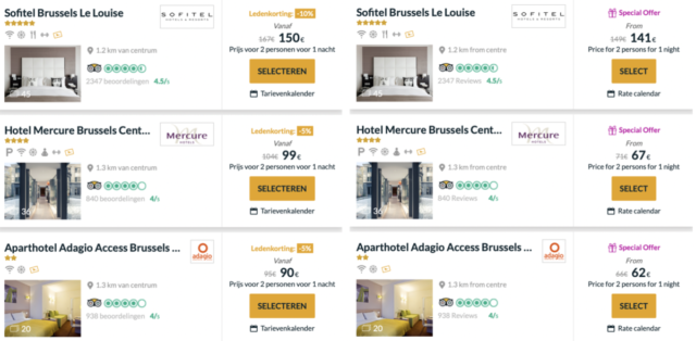 WeekendDeal – AccorHotels geeft 40% korting aan leden