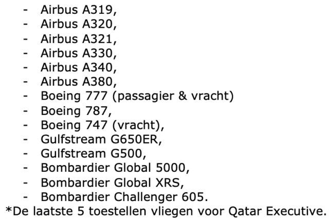 Qatar Airways behaalt mooie mijlpaal met aanvulling vloot