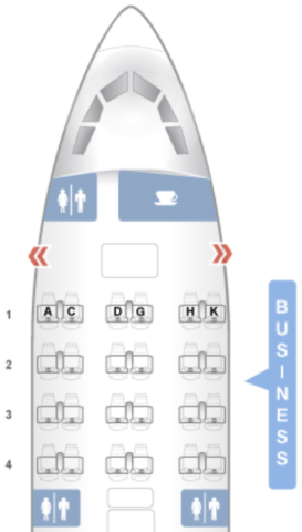 a330, air europa, business class