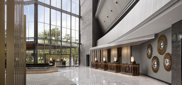 Imposante lobby van het Fairmont Barcelona (Bron: AccorHotels / Fairmont)