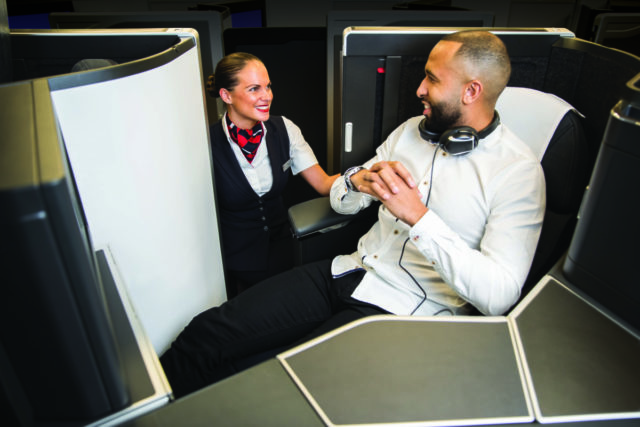 British Airways nieuwe business Class