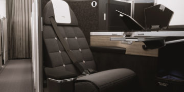 Nieuwe business class aan boord van de A350