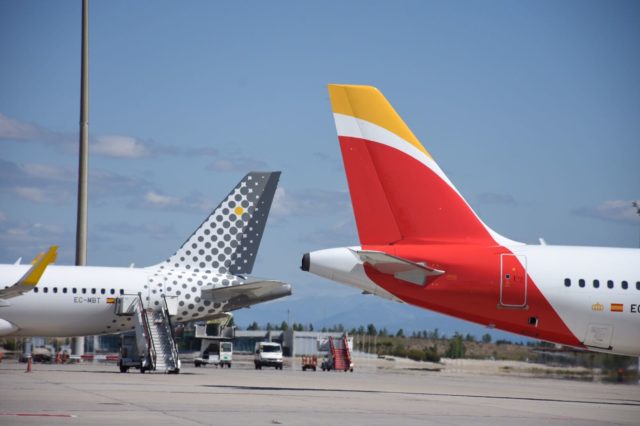 Iberia en Vueling voeren meer dan twintig dagelijkse vluchten tussen BCN en MAD uit (Bron: Iberia Group)