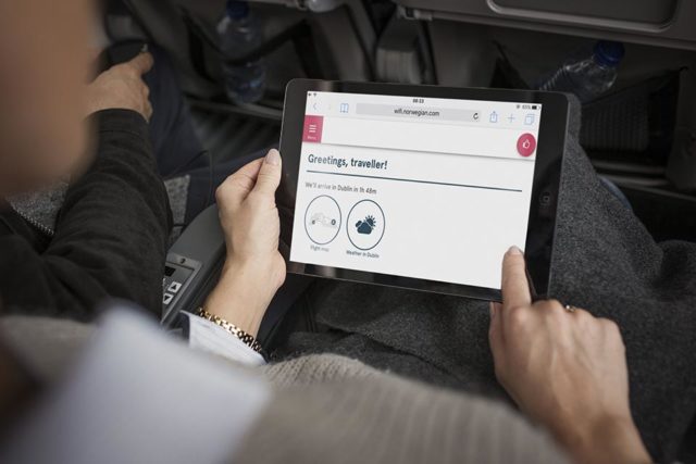 Norwegian - Gratis Wi-Fi aan boord