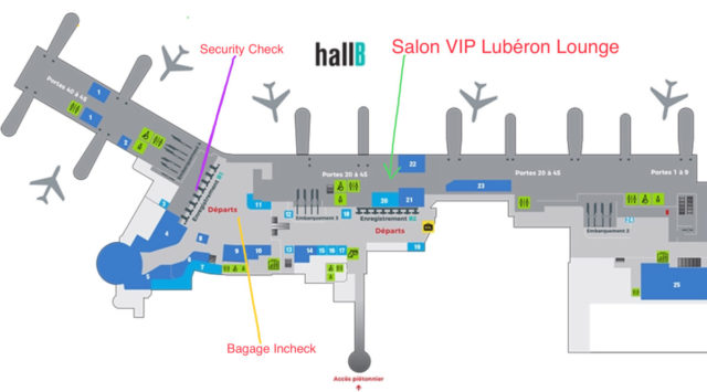 Review: Salon VIP Lubéron Lounge - Marseille Provence Airport