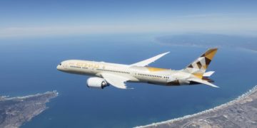 Boeing 787-9 Dreamliner in Etihad Airways livery (Bron: Etihad)