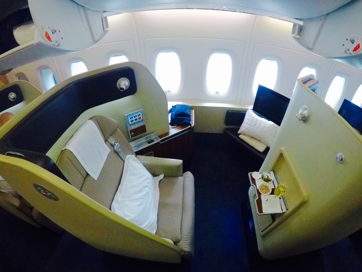 Qantas, A380, First Class