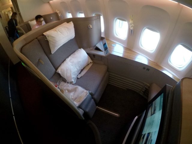 cathay pacific, first class