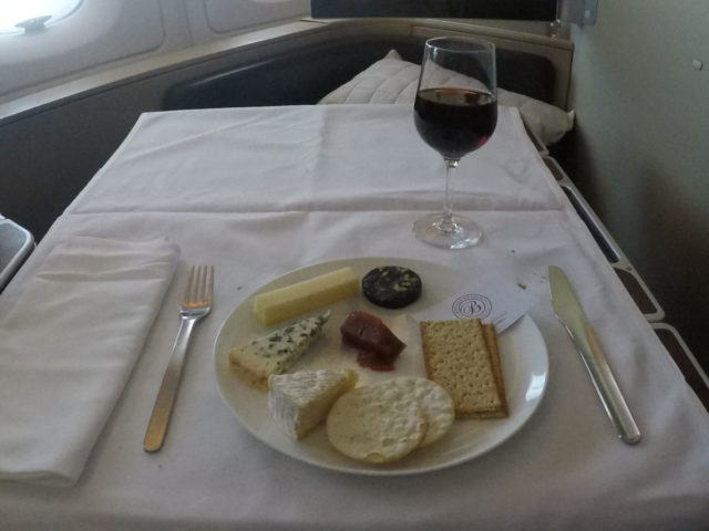 Qantas, a380, first class, kaas