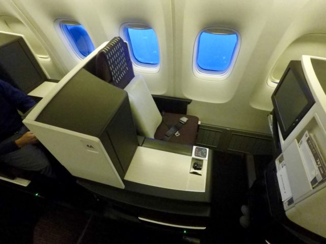 Japan airlines, business class, boeing 767, review