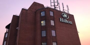 hilton, manchester, airport, review