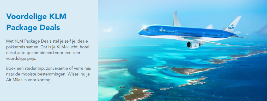 KLM Package Deal ©KLM